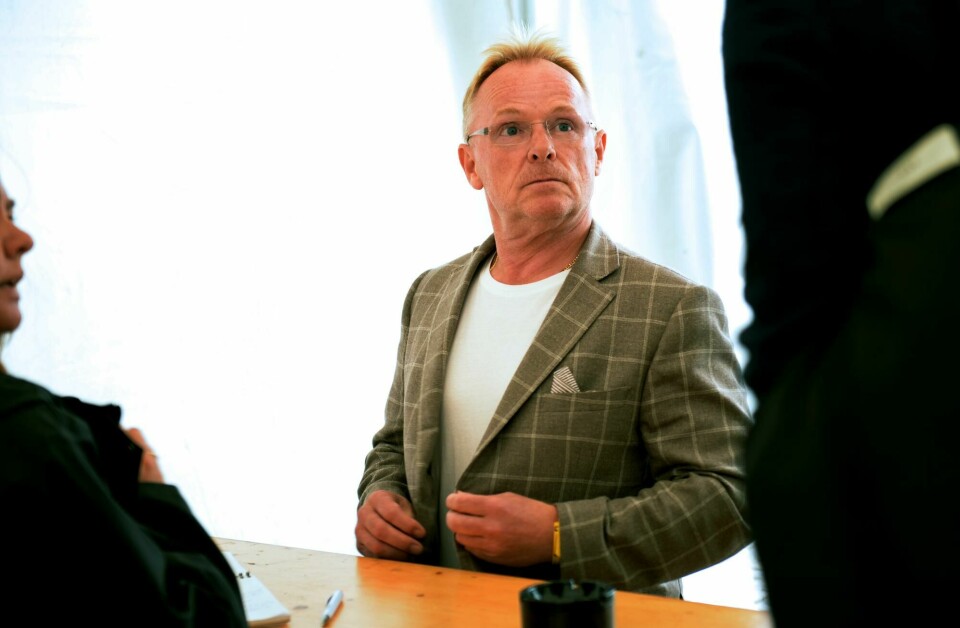 Mandal 20180810.Per Sandberg i Mandal fredag.Foto: Espen Sand / NTB scanpix Mandal 20180810.Per Sandberg i Mandal fredag.Foto: Espen Sand / NTB scanpix