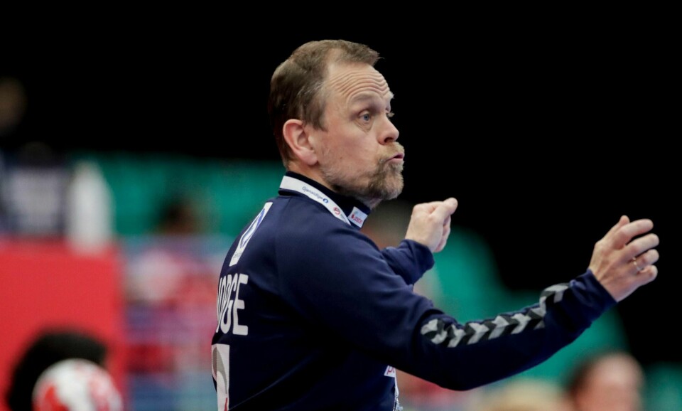 Landslagssjef Thorir Hergeirsson kan ta føringen på trenertoppen etter EM-finalen mot Danmark. Foto: Vidar Ruud / NTB