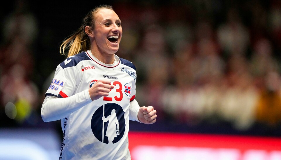 Camilla Herrem og Norge møter Danmark i VM-semifinalen. Foto: Beate Oma Dahle / NTB