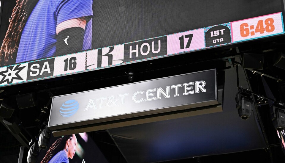 Houston Rockets og San Antonio Spurs ønsket Brittney Griner velkommen hjem. Houston Rockets og San Antonio Spurs ønsket Brittney Griner velkommen hjem. Foto: Darren Abate / AP / NTB
