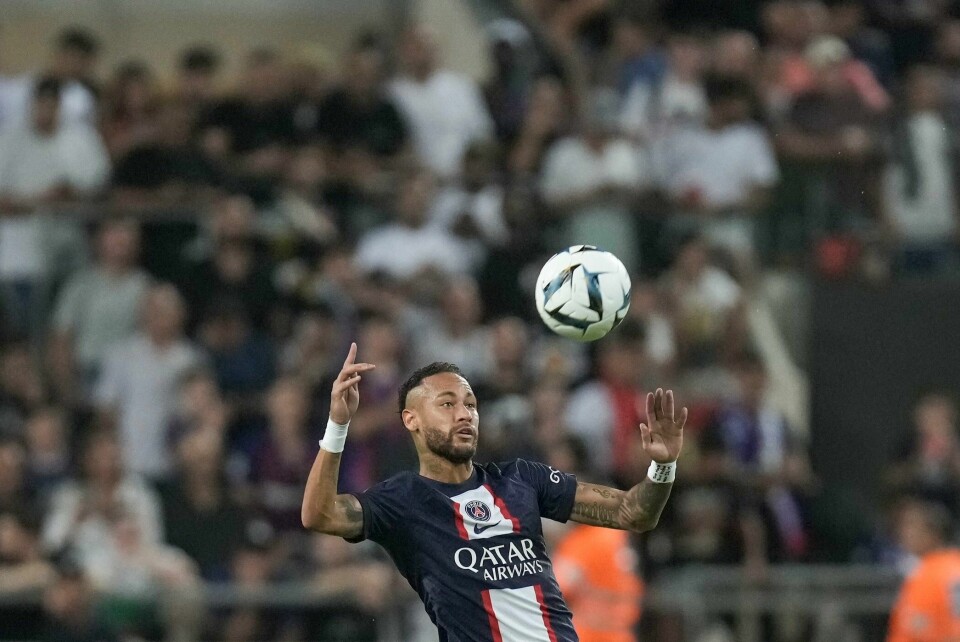 PSG's Neymar viste form i lørdagens kamp mot Clermont. Her fra en tidligere kamp. PSG's Neymar viste form i lørdagens kamp mot Clermont. Her fra en tidligere kamp. Foto: Ariel Schalit / AP / NTB.