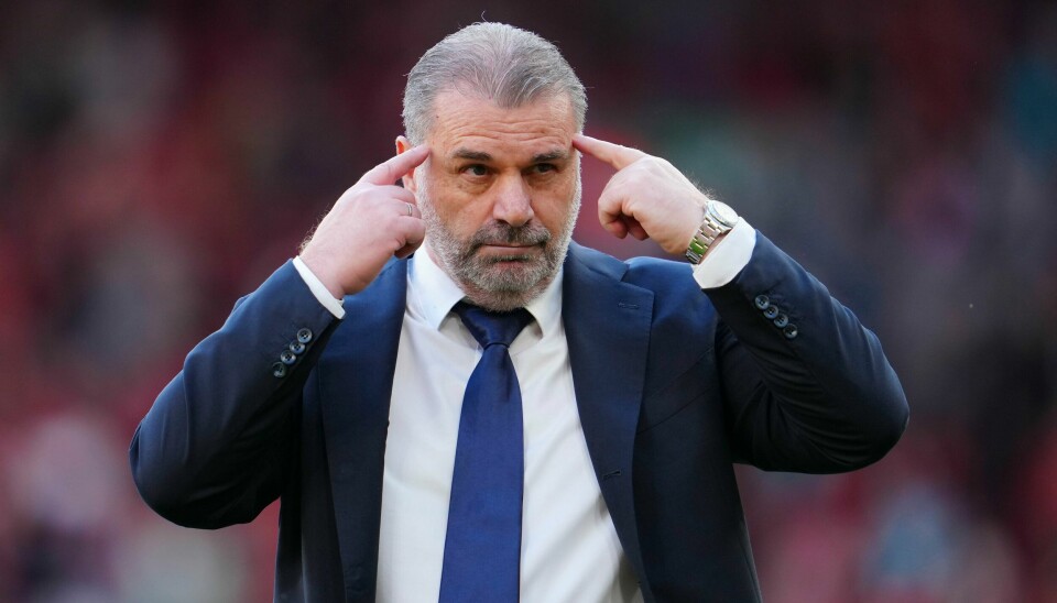 Tottenham-manager Ange Postecoglou former spillertroppen foran neste sesong. Tottenham-manager Ange Postecoglou former spillertroppen foran neste sesong. Foto: Jon Super / AP / NTB