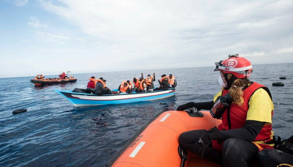 Rundt 190.000 migranter har krysset Middelhavet i år. Flyktninger i Middelhavet