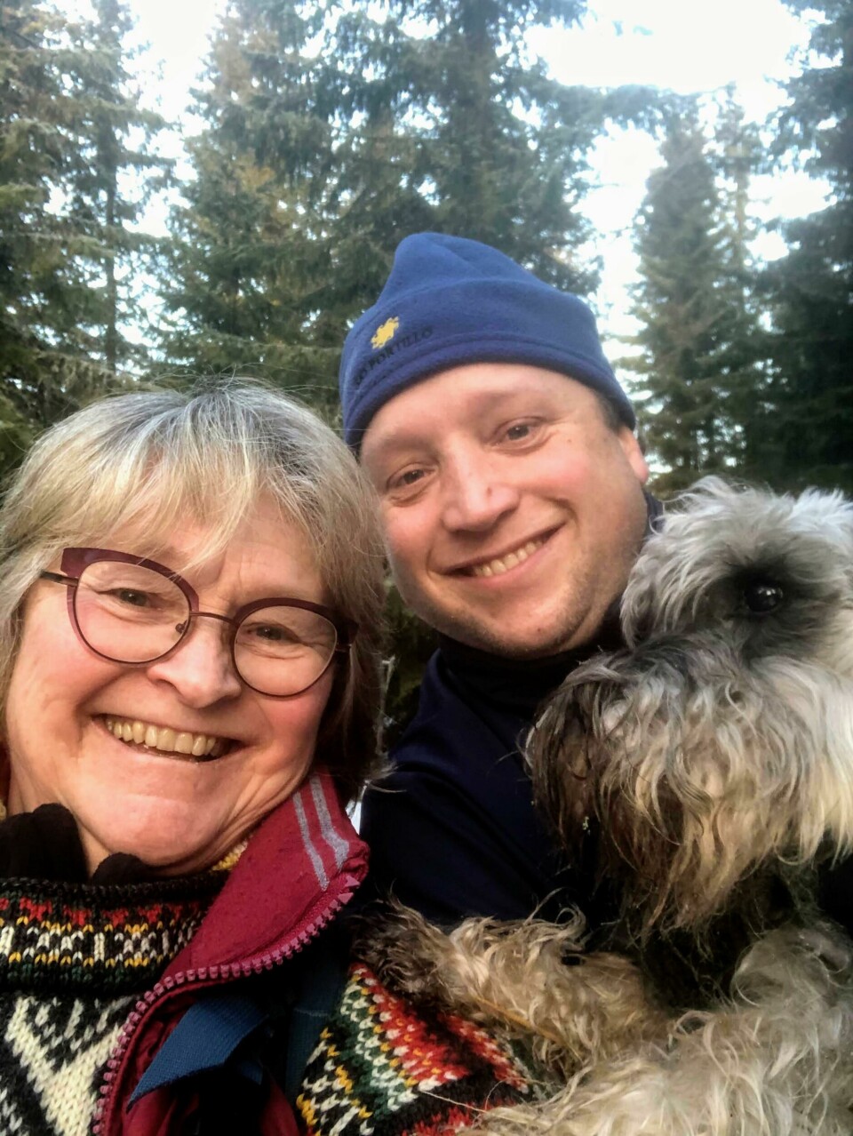 Hilde Olerud med sønnen Henrik. Hilde Olerud med sønnen Henrik.