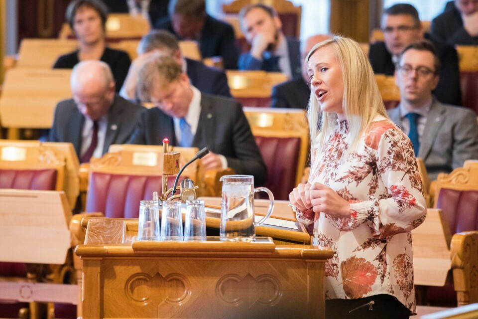 Svekket rettssikkerhet er resultatet av det justisbudsjettet som Stortinget vedtar mandag, ifølge Aps justispolitiske talsperson Lene Vågslid. Foto: Håkon Mosvold Larsen / NTB scanpix