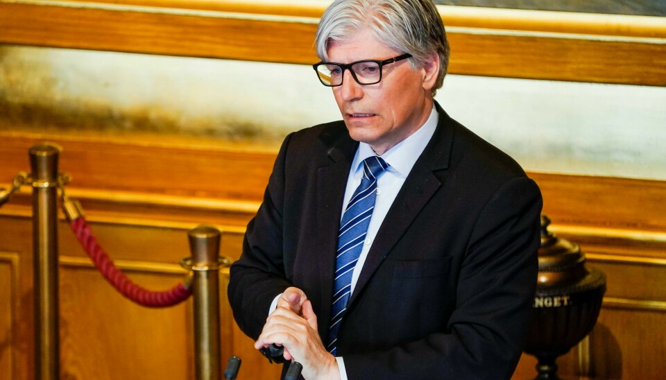 Ola Elvestuen (V) mener at en eventuell reversering i av EUs fjerde jernbanepakke kan gjøre det vanskelig med flere tog fra Norge til Europa. Ola Elvestuen (V) reagerer på at politidirektør Benedicte Bjørnland fikk lese deler av rapporten om rusreformen før den ble offentliggjort. Han vil ha en gransking av politiet. Foto: Torstein Bøe / NTB