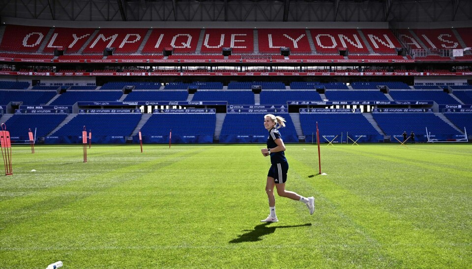 Det er en lang vei tilbake for Ada Hegerberg. Bildet er fra tidligere i år.