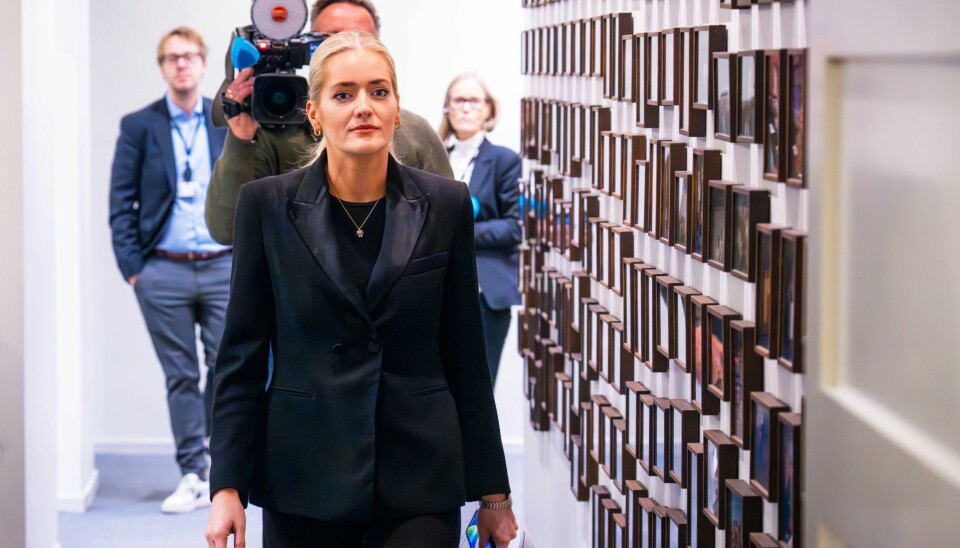 Justisminister Emilie Enger Mehl (Sp) på vei inn til den åpne høringen på Stortinget om masseskytingen 25. juni i fjor. Justisminister Emilie Enger Mehl (Sp) på vei inn til den åpne høringen på Stortinget om masseskytingen 25. juni i fjor. Foto: Ole Berg-Rusten / NTB