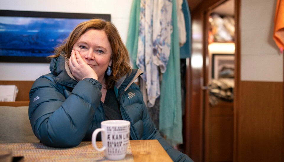 Anne Haabeth Rygg (H) bor i båt hele året, og håper på å få mer fritid etter når hun gir seg i Oslo-politikken. Her fra da Dagsavisen besøkte henne i februar 2021, da hun nylig hadde tatt over som gruppeleder i Oslo Høyre. Anne Haabeth Rygg (H) er glad for at Oslo igjen åpnes opp.