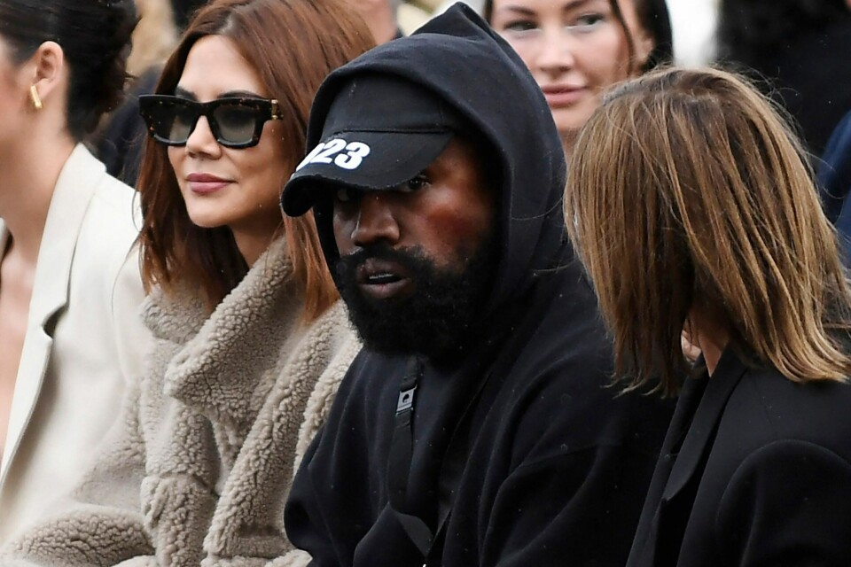USA-rapper Kanye West under Givenchy Spring-Summer 2023 visningen under Paris Fashion Week 2. oktober USA-rapper Kanye West under Givenchy Spring-Summer 2023 visningen under Paris Fashion Week 2. oktober