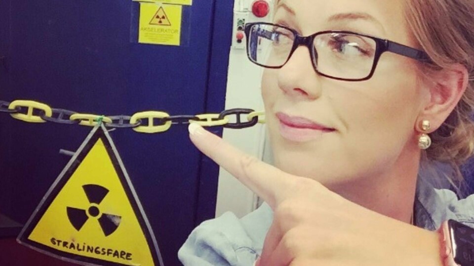 Sunniva Rose har doktorgrad i kjerne- og energifysikk. Her fra syklotronlaboratoriet på Blindern, der hun gjorde store deler av forskningen til doktorgraden. Sunniva Rose har doktorgrad i kjerne- og energifysikk. Her fra syklotronlaboratoriet på Blindern, der hun gjorde store deler av forskningen til doktorgraden.