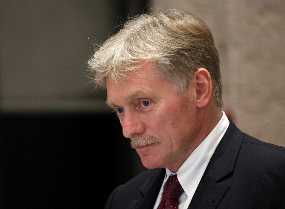 Dmitrij Peskov, pressetalspersonen til Russlands president Vladimir Putin. Dmitrij Peskov, pressetalspersonen til Russlands president Vladimir Putin.