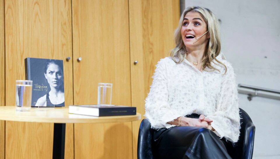 Therese Johaug presenterte sin selvbiografi hos Gyldendal fredag. Therese Johaug presenterte sin selvbiografi hos Gyldendal fredag.