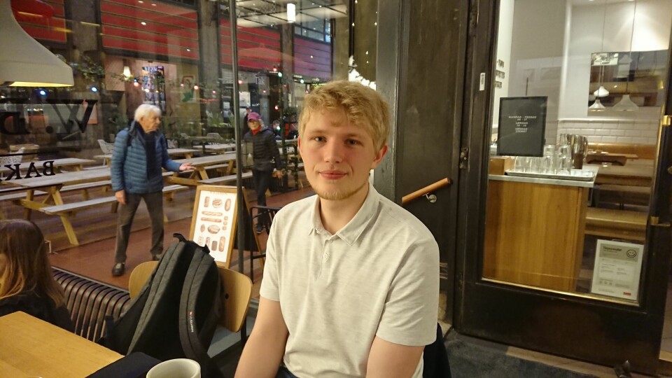 Kasper Syvertsen er den yngste lederen i Oslo Arbeidersamfunn noen sinne. Kasper Syvertsen