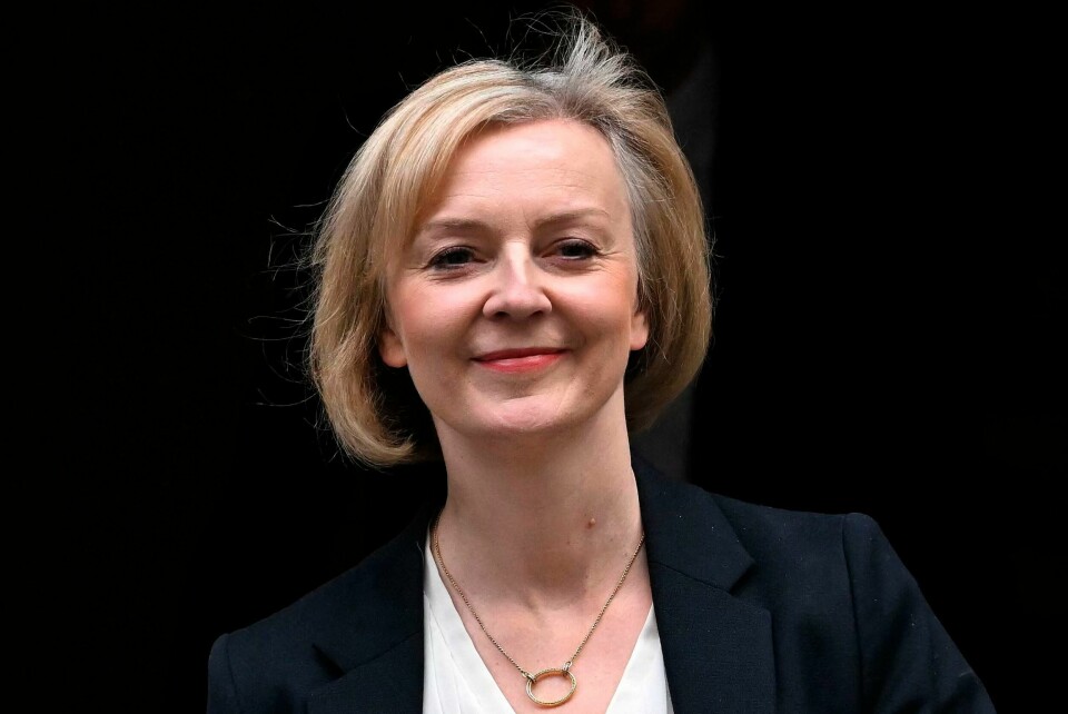 Storbritannias statsminister Liz Truss går av etter 45 dager i jobben. Storbritannias statsminister Liz Truss.