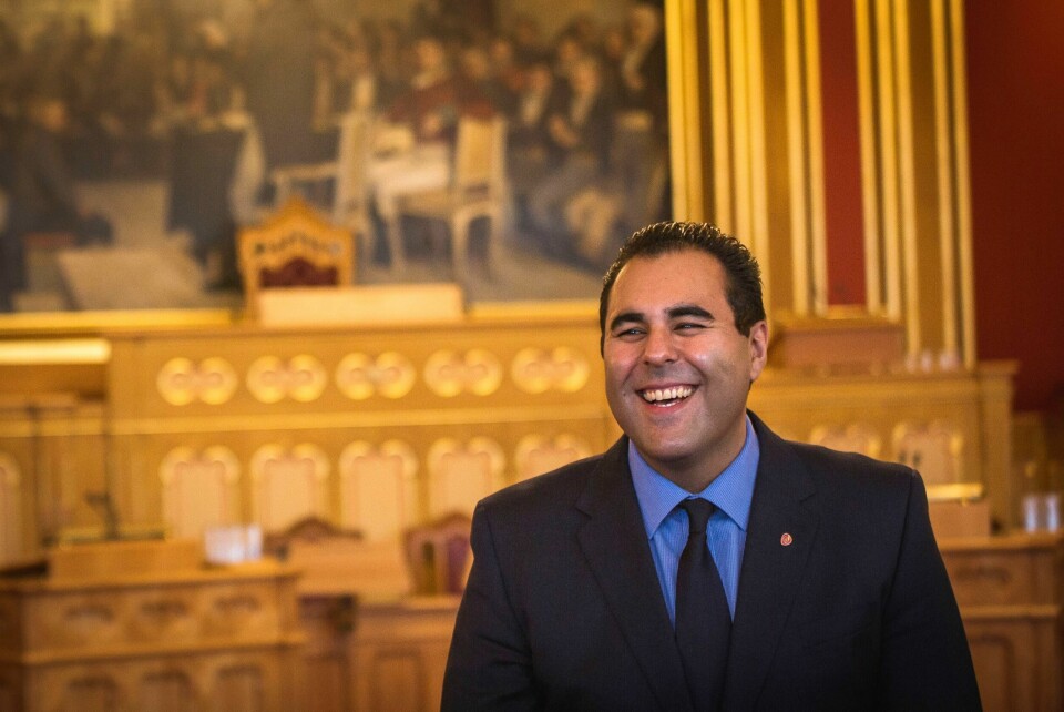 Vår stortingspresident Masud Gharahkhani, vår fremste tillitsvalgte i landet, er et strålende forbilde, skriver artikkelforfatterne. Vår stortingspresident Masud Gharahkhani, vår fremste tillitsvalgte i landet, er et strålende forbilde, skriver artikkelforfatterne.