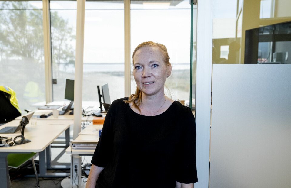 Logistikkansvarlig Camilla Olsson. Logistikkansvarlig Camilla Olsson.