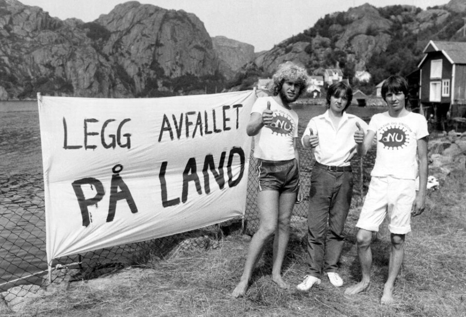 TIdlig på 1980-tallet aksjonerte disse ungdommene fra Natur og ungdom mot dumping av gruveavfall i Jøssingfjorden: Frederic Hauge, Rune Haaland og Frode Haaland. Noen mil øst kan det bli åpnet for utvinning av mineraler for flere hundre milliarder kroner. Gruver