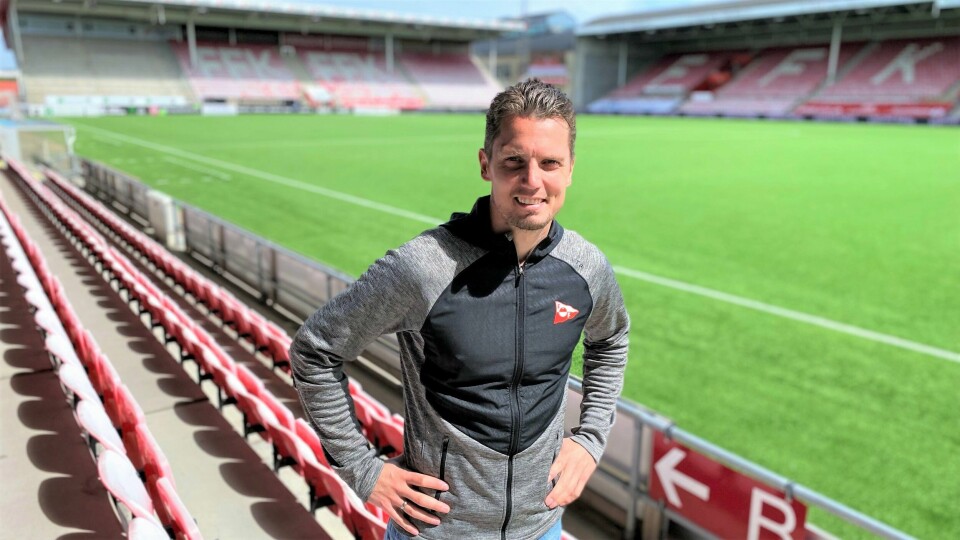 FFK-sportssjef Joacim Heier. Daglig leder i Fredrikstad Fotballklubb, Joacim Heier.