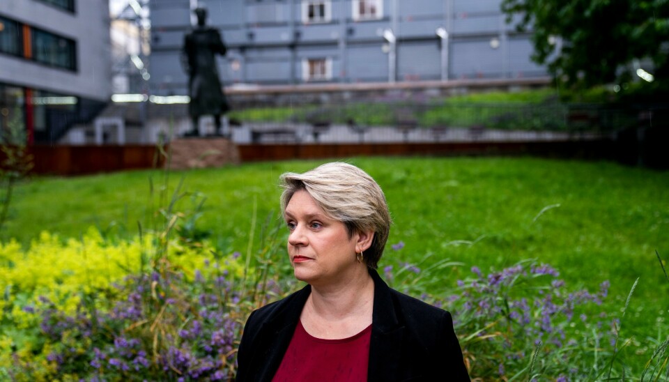 Arbeids- og inkluderingsministeren Marte Mjøs Persen (Ap) har jobben med å håndtere den økende fattigdommen i Norge. Arbeids- og inkluderingsministeren Marte Mjøs Persen (Ap) har jobben med å håndtere den økende fattigdommen i Norge.