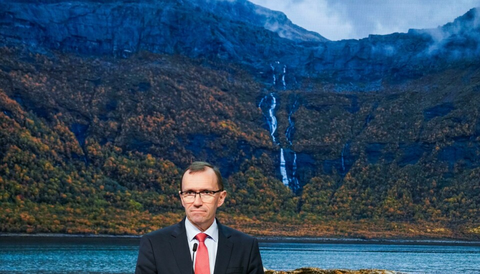 Klima- og miljøminister Espen Bart Eide (Ap) er nå på plass i Montreal for å delta i høynivåforhandlingene om en naturavtale. Naturtoppmøtet skal etter planen avsluttes 19. desember. Dette bildet av Eide ble tatt i forkant av klimatoppmøtet i Egypt i november. Klima- og miljøminister Espen Bart Eide (Ap) er nå på plass i Montreal for å delta i høynivåforhandlingene om en naturavtale. Naturtoppmøtet skal etter planen avsluttes 19. desember. Dette bildet av Eide ble tatt i forkant av klimatoppmøtet i Egypt i november.