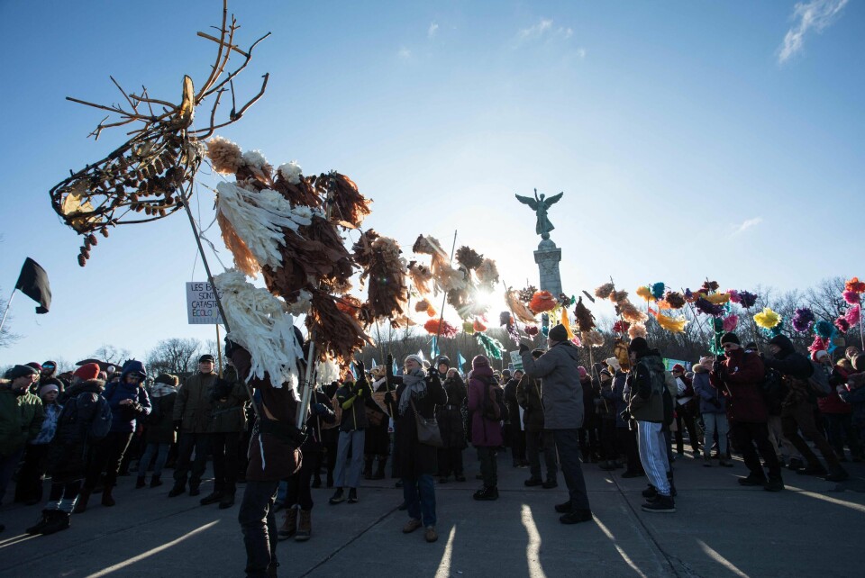 Naturtoppmøtet i Montreal nærmer seg slutten. Gjennom hele møteperioden har demonstranter gjort sitt for å påvirke verdens politikere til resolutt handling for naturen. Naturtoppmøtet i Montreal nærmer seg slutten. Gjennom hele møteperioden har demonstranter gjort sitt for å påvirke verdens politikere til resolutt handling for naturen.