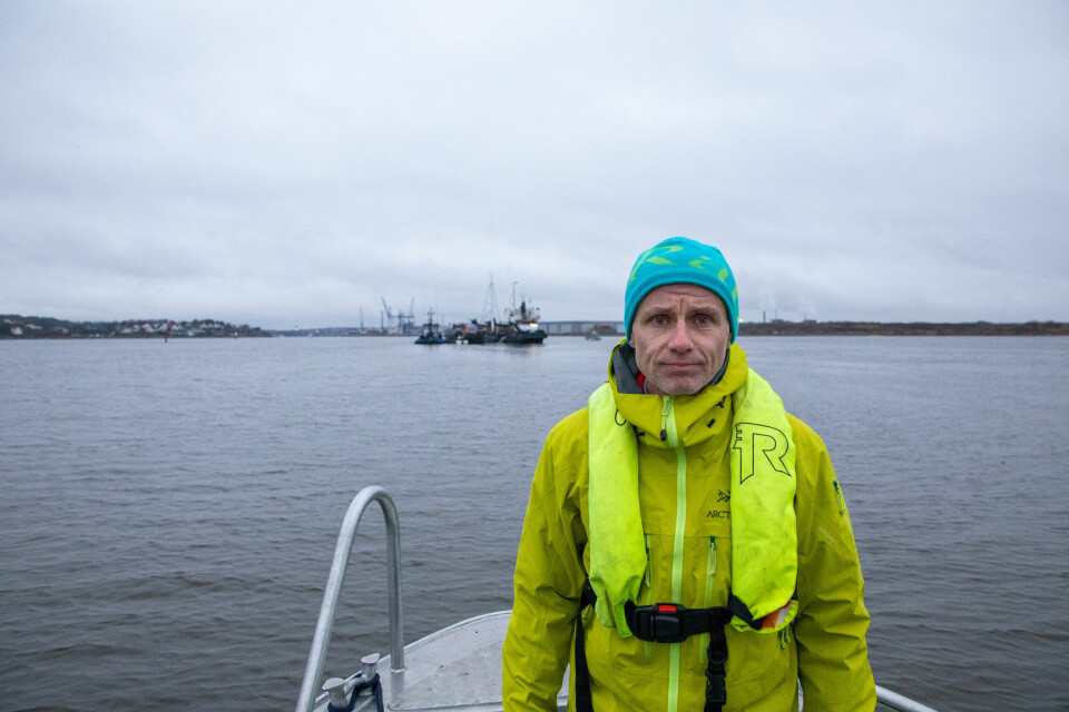 Leder i MDG Fredrikstad, Erik Skauen synes det er trist å se videoen fra fugleøya. Leder i MDG Fredrikstad, Erik Skauen synes det er trist å se videoen fra fugleøya.