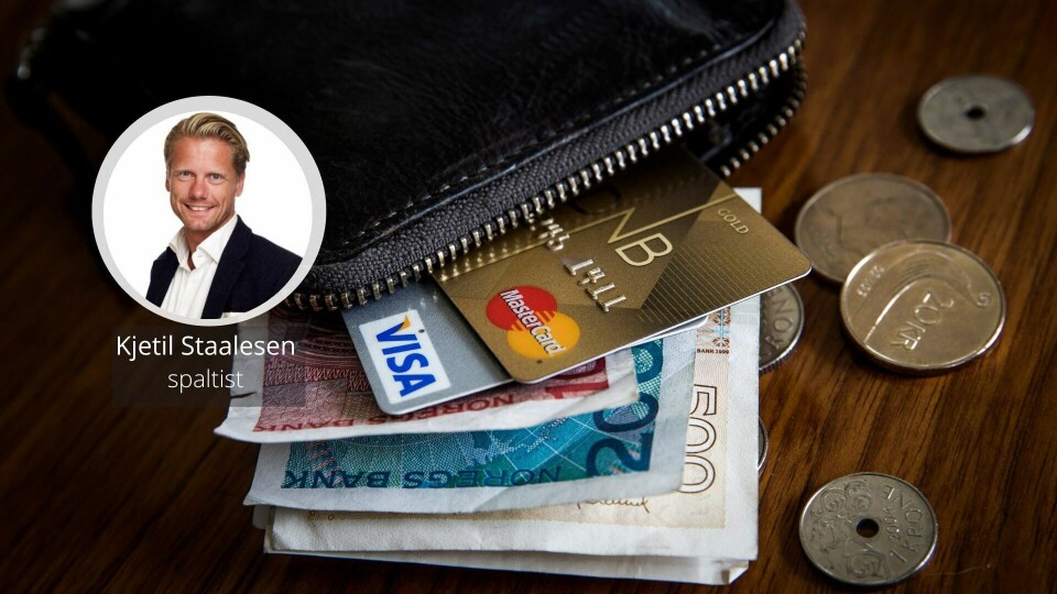 I svært lang tid har nordmenn vært vant til lave renter og lav prisstigning. Det er verdens mest behagelige situasjon å leve i, skriver Kjetil Staalesen. I svært lang tid har nordmenn vært vant til lave renter og lav prisstigning. Det er verdens mest behagelige situasjon å leve i, skriver Kjetil Staalesen.