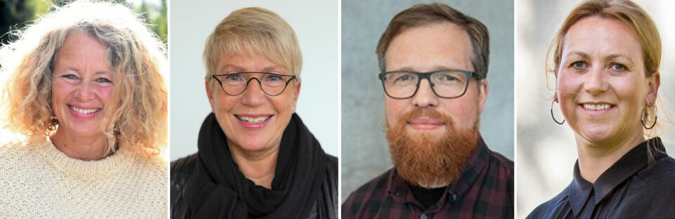 Anne Skauen, programleder Aktive Fredrikstad - Kirsti Iren Skovdal, fakultet for helse, velferd og organisasjon ved Høgskolen i Østfold - Øyvind Gjems Fjeldbu, fakultet for lærerutdanning og språk ved Høgskolen i Østfold og Hege Bongard, Fredrikstad Næringsforening – partnere i programmet Aktive Fredrikstad. Anne Skauen, programleder Aktive Fredrikstad - Kirsti Iren Skovdal, fakultet for helse, velferd og organisasjon ved Høgskolen i Østfold - Øyvind Gjems Fjeldbu, fakultet for lærerutdanning og språk ved Høgskolen i Østfold og Hege Bongard, Fredrikstad Næringsforening – partnere i programmet Aktive Fredrikstad.