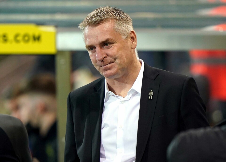 Norwich-manager Dean Smith har fått sparken etter en elendig rekke. Dean Smith har hatt flere koronatilfeller å ta hensyn til inn mot tirsdagens Premier League-kamp. Foto: Joe Giddens / PA via AP / NTB