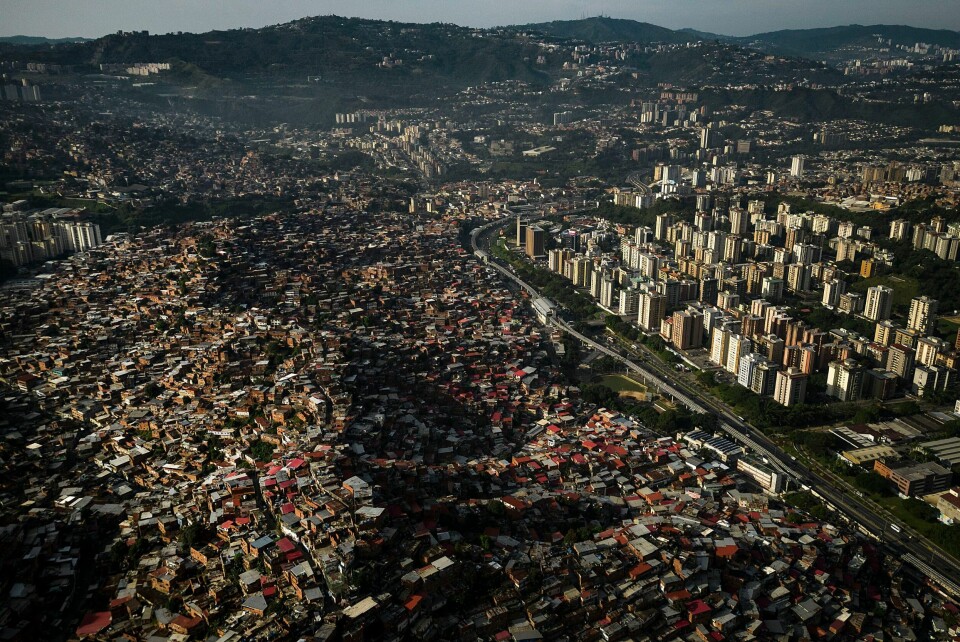 USA gjenopptar tvangsreturer til Venezuela. Her fra Venezuelas hovedstad Caracas. USA gjenopptar tvangsreturer til Venezuela. Her fra Venezuelas hovedstad Caracas. Foto: Matias Delacroix / AP / NTB