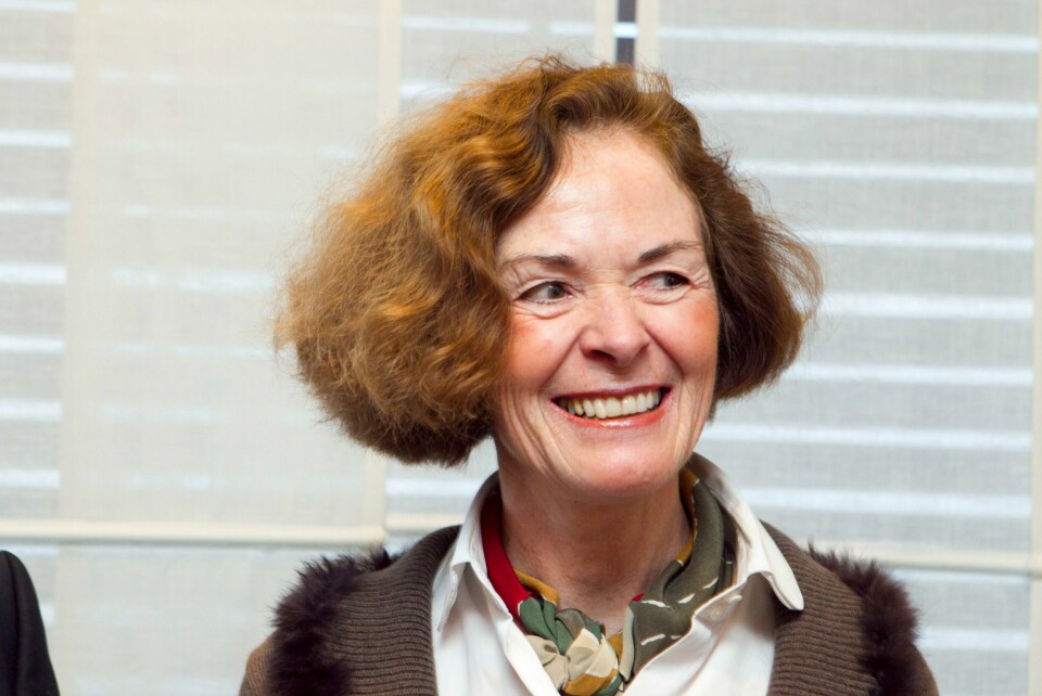 Siri Hatlen er ny president i Røde Kors. Siri Hatlen har ledet det regjeringsoppnevnte utvalget om finansieringen av universiteter og høyskoler. Dette bildet er tatt i 2012. Foto: Heiko Junge / NTB