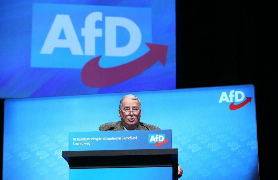 Alexander Gauland fra tyske AfD er en av mange moderne ledere som fyller gammel rasisme på nye flasker, skriver Jonas Bals. Alexander Gauland fra tyske AfD er en av mange moderne ledere som fyller gammel rasisme på nye flasker, skriver Jonas Bals.