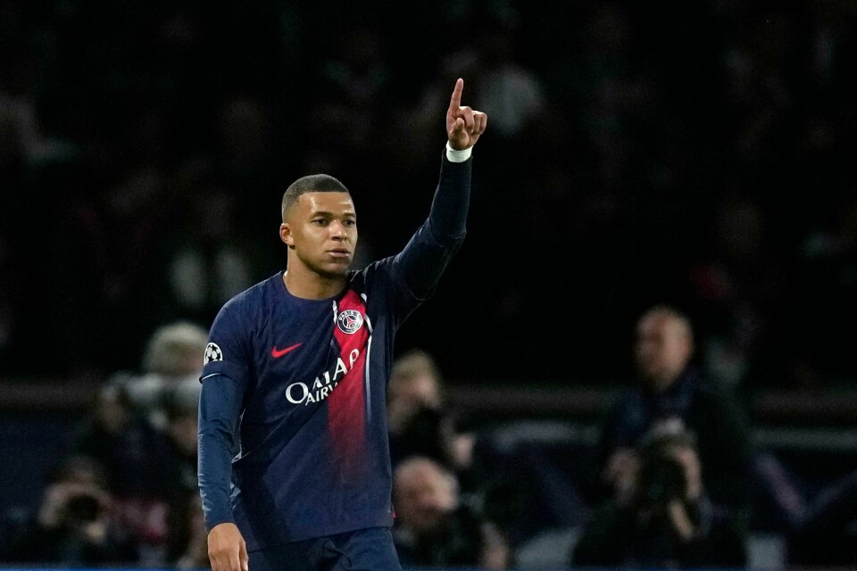 Det franske stjerneskuddet Kylian Mbappe scoret 1-0-målet for PSG mot Milan i mesterligaen onsdag. Foto: Thibault Camus / AP / NTB Det franske stjerneskuddet Kylian Mbappe scoret 1-0-målet for PSG mot Milan i mesterligaen onsdag. Foto: Thibault Camus / AP / NTB