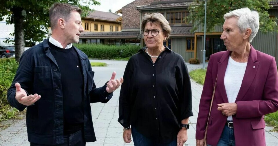 LO-leder Peggy Hessen Følsvik sammen med Aps ordførerkandidat Emil Raaen i Trondheim og Fagforbundets leder Mette Nord under valgkampen. LO-leder Peggy Hessen Følsvik sammen med Aps ordførerkandidat Emil Raaen i Trondheim og Fagforbundets leder Mette Nord under valgkampen.