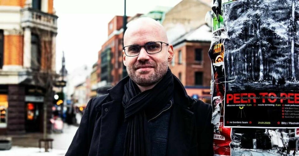 Simon Knutzen er hovedverneombud for Securitas-vekterne. Simon Knutzen er hovedverneombud for Securitas-vekterne.
