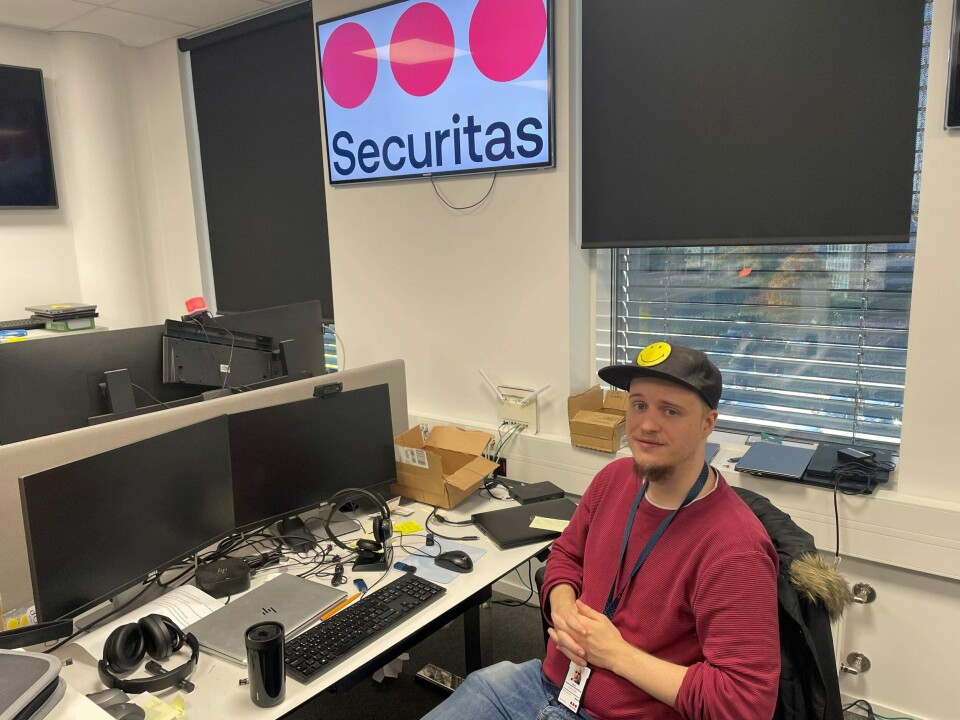 Ronny Stang-Blankvandtsbråten har ved hjelp av Nav fått seg fast jobb i Securitas. Ronny