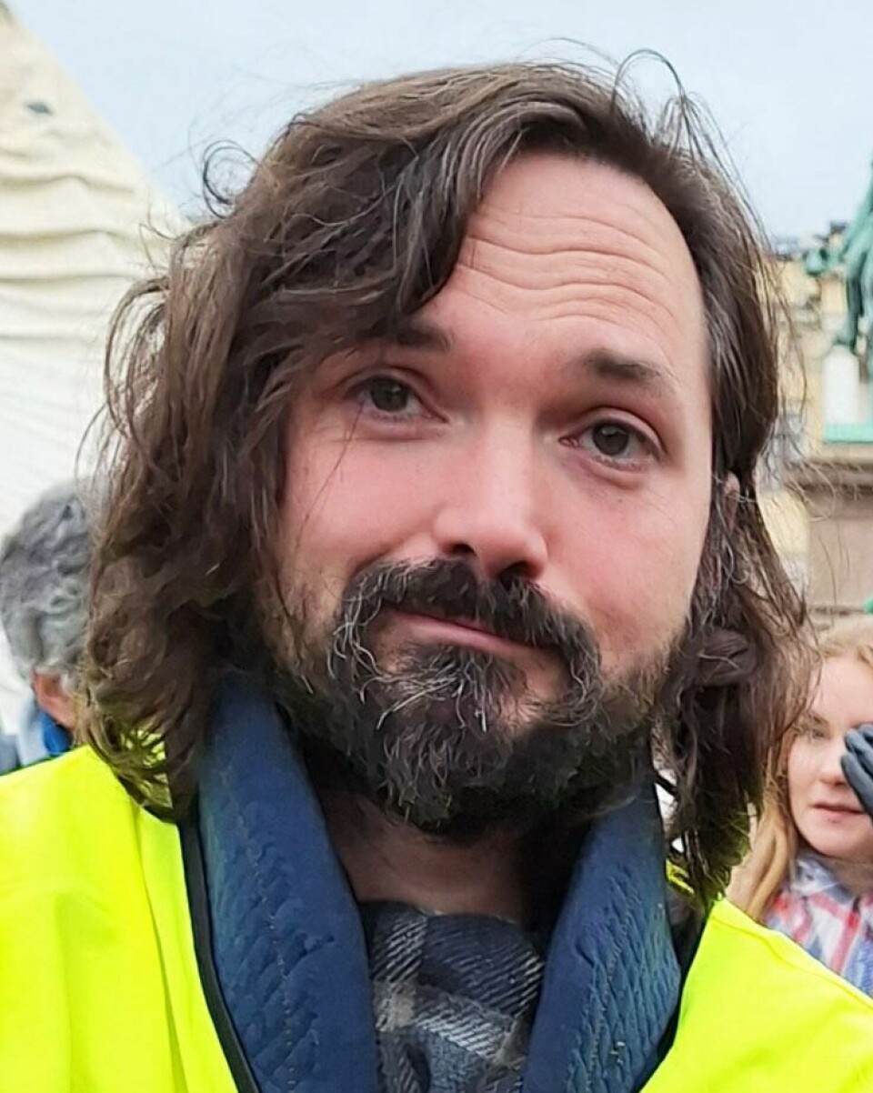 Mikkel Berg-Nordlie, historiker og frivillig under Fosen-aksjonene Mikkel Berg-Nordlie