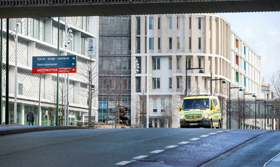 Torsdag kveld ble det framsatt en bombetrussel mot St. Olavs hospital i Trondheim. En mann i 40-årene er pågrepet. Illustrasjonsfoto. Torsdag kveld ble det framsatt en bombetrussel mot St. Olavs hospital i Trondheim. En mann i 40-årene er pågrepet. Illustrasjonsfoto: Gorm Kallestad / NTB