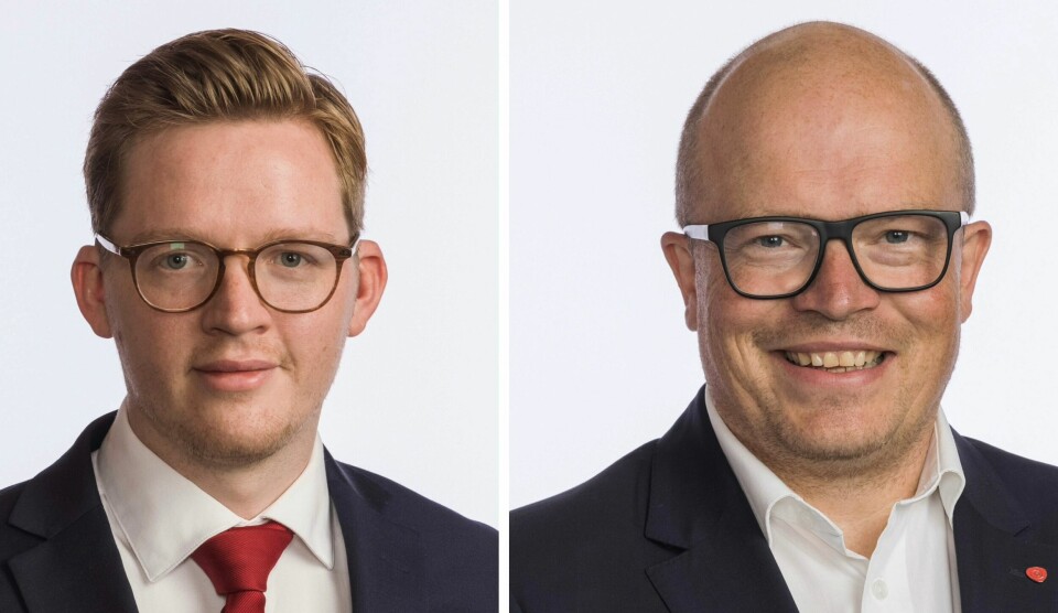 Even Røed (t.v.) og Per Vidar Kjølmoen er stortingsrepresentanter for Arbeiderpartiet. Even Røed (t.v.) og Per Vidar Kjølmoen