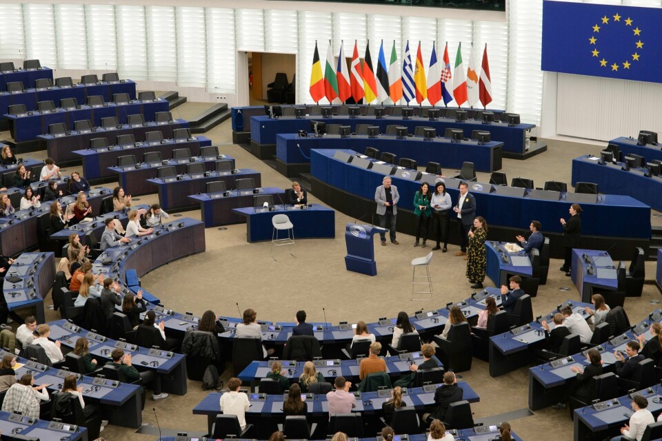 Det kan gå mot ny spennende klimavotering i Europaparlamentet. Denne gangen handler det om utslippskrav til tunge kjøretøyer. Det kan gå mot nye spennende votering i Europaparlamentet.Foto: Michel Christen /EP