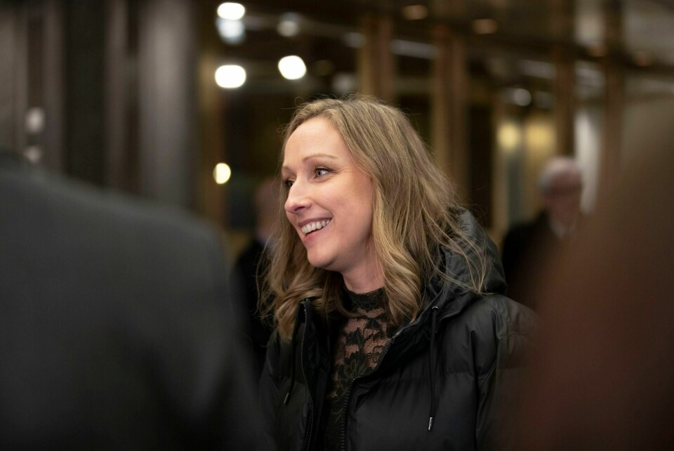 Kjersti Haugland, sjeføkonom i DNB. Kjersti Haugland, sjeføkonom i DNB, tror ikke finansuroen vil påvirke nordmenns lommebøker nevneverdig.Foto: Hanna Johre / NTB