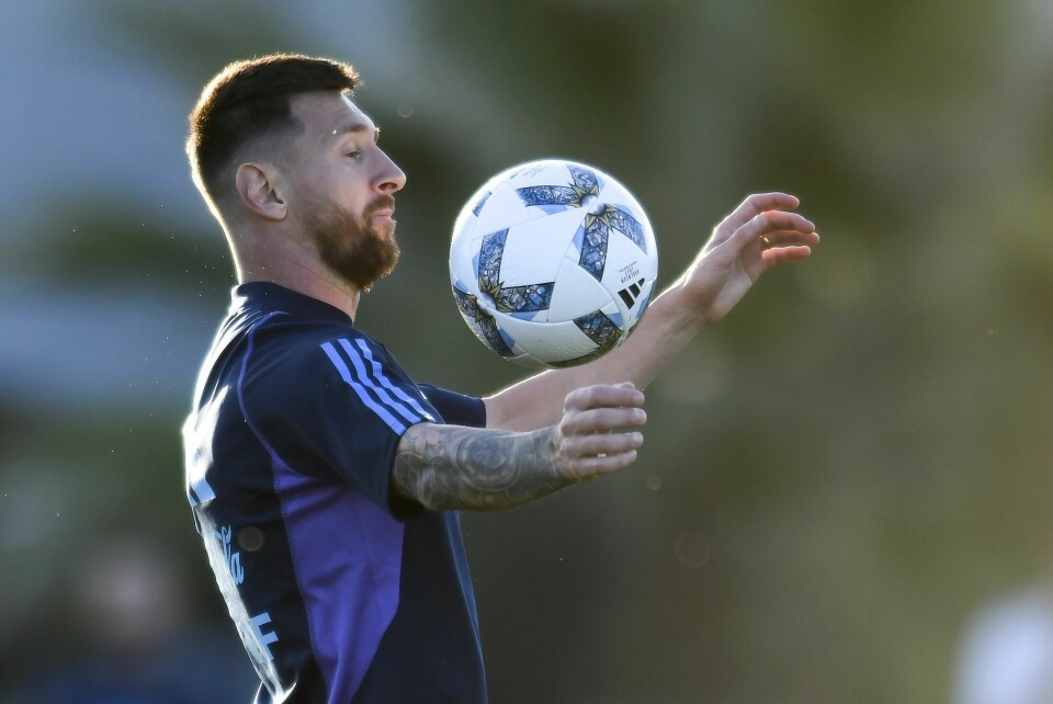 Argentinas Lionel Messi har ikke spilt kamp siden 21. oktober. Argentinas Lionel Messi har ikke spilt kamp siden 21. oktober. Foto: Gustavo Garello / AP / NTB
