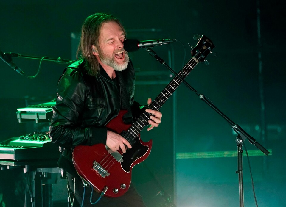 Thom Yorke i The Smile er klar for Øyafestivalen i august 2024. The Smile