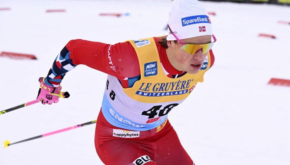 Johannes Høsflot Klæbo var best på Gålå. Bildet er fra et tidligere renn. Johannes Høsflot Klæbo var best på Gålå. Foto: Jussi Nukari / NTB