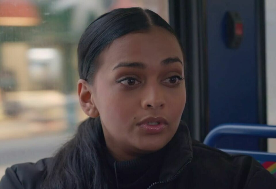 Adopterte Pryangika Samanthie i NRK-serien «Gitt bort» .