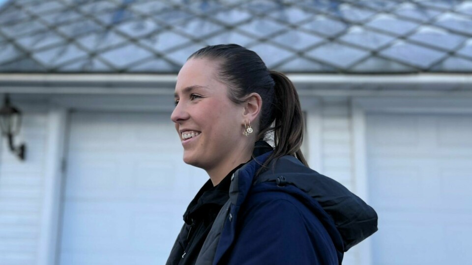 Kaja Horst Haugseng har kort vei til den første treningsøkten. Den skjer på Nærbø. Kaja Horst Haugseng