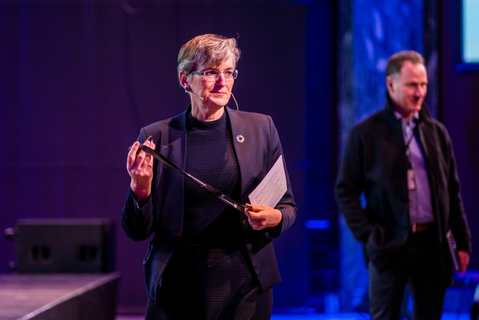 Direktør Ellen Hambro i Miljødirektoratet forteller at det er et strengt regelverk som er foreslått. Direktør Ellen Hambro i Miljødirektoratet forteller at det er et strengt regelverk som er foreslått. Foto: Håkon Mosvold Larsen / NTB