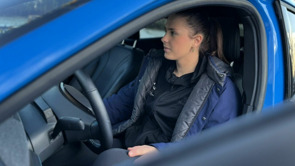 Kaja Horst Haugseng bruker mye tid i bilen mellom Nærbø og Sola. Kaja Horst Haugseng
