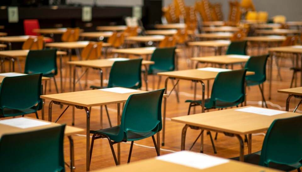 Skolen settes ofte som primær årsak til mistrivsel, når barn og unge rapporterer om å slite mentalt. Fråværet førre skuleår var høgare enn før pandemien.Foto: Frederik Ringnes / NTB / NPK